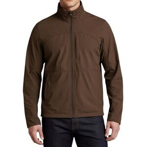 OLD NAVY Soft Shell Fleece Lined Chocolate Brown Spring/Fall Jacket